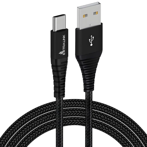 USB Kabel Ladekabel 15W USB A to USB C 2m Datenkabel für Samsung Xiaomi Nylon