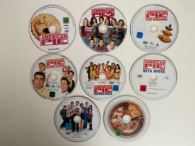 American Pie 1-8 | American Pie Collection FSK 18 | 8-DVD`s ohne Cover