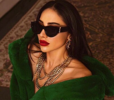 Saint Laurent SL M94 001 Black Gold Dark Grey Lenses Sunglasses