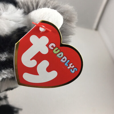 ty様 TY Cuddlys - ZAHARI the Zebra (Regular Size - 8 inch) - Walmart.com