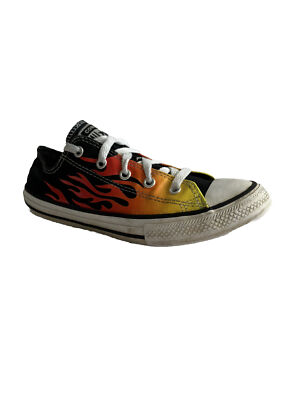 Converse Chuck Taylor All Star Ox Flames Fire Size 3 | eBay