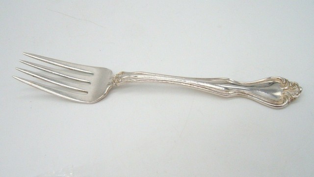 WESTMORLAND STERLING SILVER SALAD FORK GEORGE & MARTHA NO MONO WESTMORLAND STERLING SILVER SALAD FORK GEORGE & MARTHA NO MONO