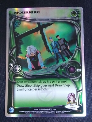 Yu Yu Hakusho TCG CCG Mourning S21 1st Edition Alliance Card NM
