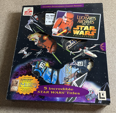 その他 The Lucas Arts STARWARS collection The LucasArts Archives Vol. II: Star Wars Collection (PC, 1996