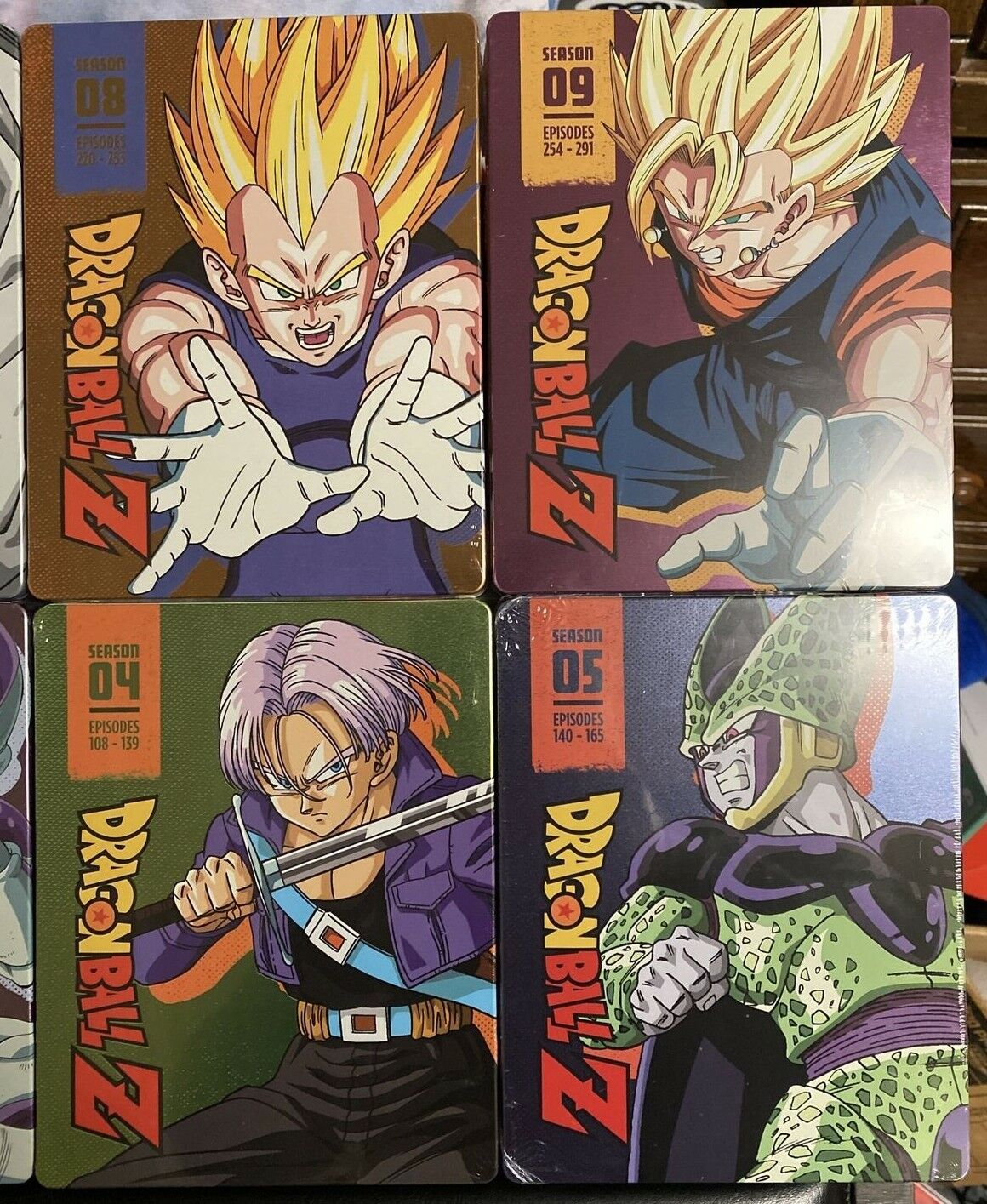 Dragon Ball Z Season 1 Episodes 1-39 (Blu-ray, 2020, 4-Disc STEELBOOK)  anime NEW 704400103506