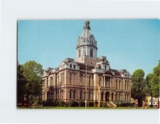 Postcard Parke County Court House Rockville Indiana