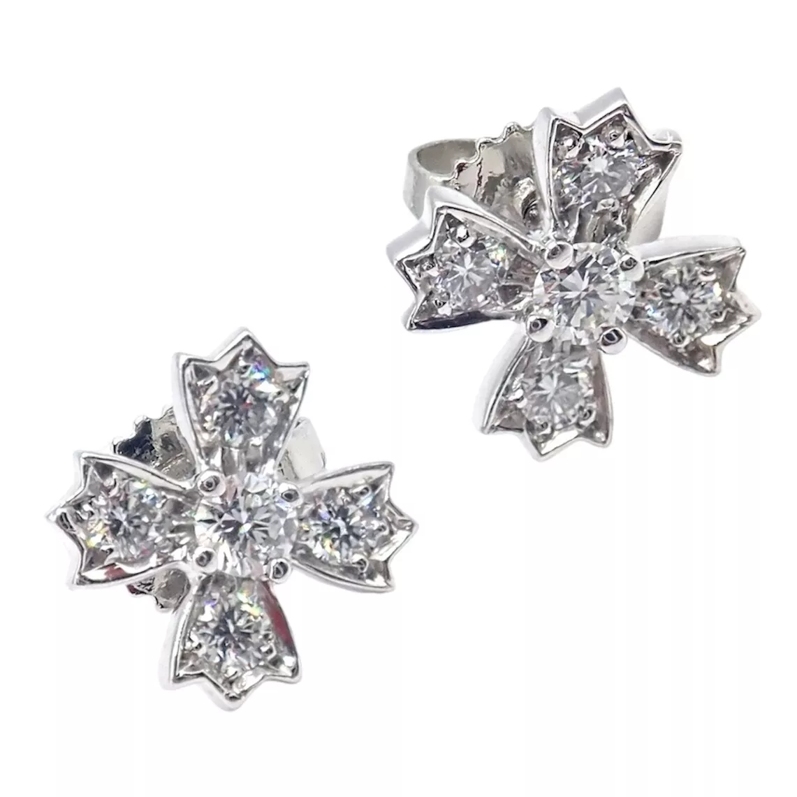 Tiffany and 2024 co diamond earrings