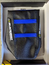 Black Blue Zebra Seat Cover Yamaha Wr250f 2013 2014 Wrf250