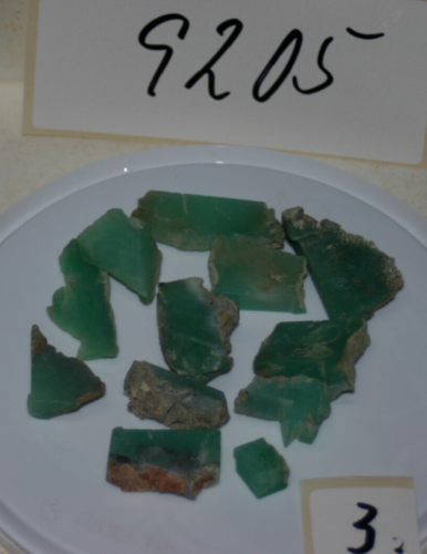 Chrysopras Abschnitte Mineral Rohstein ca.50 gr Nr 9205 - Bild 8 von 14