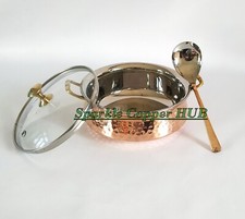 Cuivre Acier Inoxydable Casserole Cuillère De Service Vaisselle 750 ML