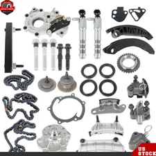 Timing Chain Kit Oil Pump Water Pump VTC Solenoid For 07-16 Chevy GMC Cadillac