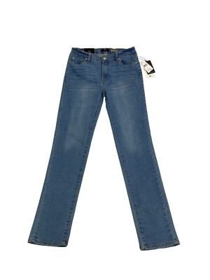 7 For All Mankind Paxtyn Girls Skinny Fit Jeans Blue Denim Size 14