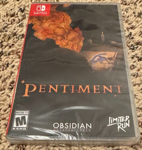 Pentiment for Nintendo Switch Brand New Factory Sealed Limited Run Games #229