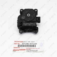 OEM Genuine Toyota Lexus 87106-07120 Air Conditioner Servo Damper Sub-Assembly