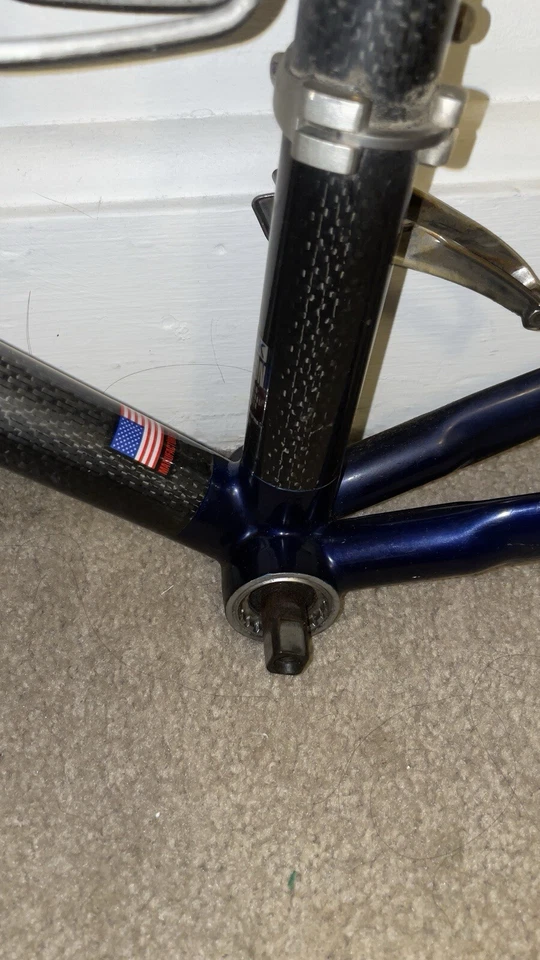 Trek 2200 复合碳纤维和铝 700c 公路自行车车架套装 尺寸 49 毫米 — 第 4/4 张图片