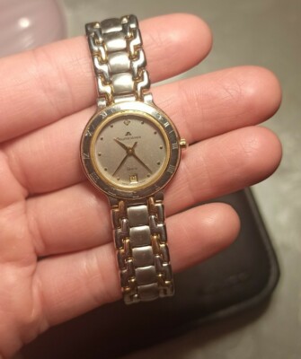 MAURICE LACROIX Diamond Saphire -Crystal Bicolor Lady SWISS MADE Luxus 