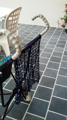 filet poussette canne