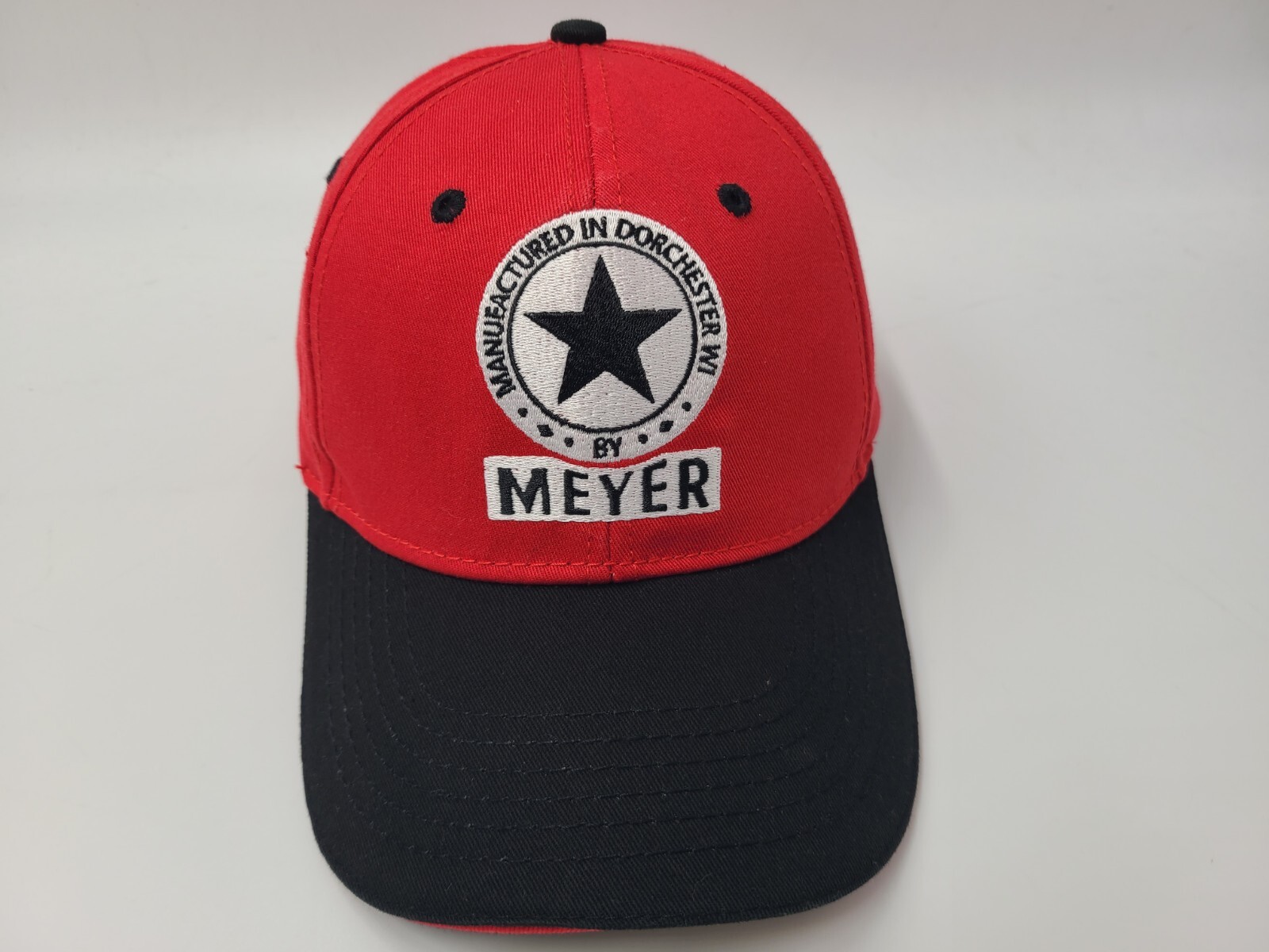 Meyer Equipment Manufacturing Dorchester Wisconsin K-Products Strapback Hat Cap