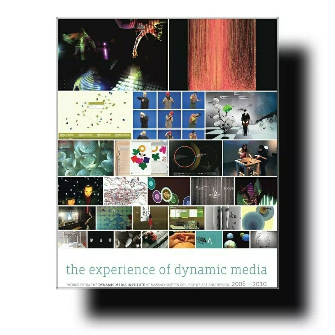 ☆ART BOOK#EXPERIENCE OF DYNAMIC MEDIA/INSTITUTE MASSACHUSETTS COLLEGE ART DESIGN