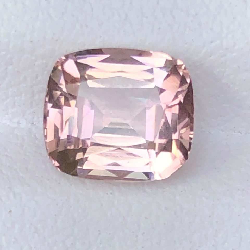 2.05 CT Natural Faceted Cut Baby Pink Tourmaline Loose Gemstone From Afghanistan - Image 2 of 4