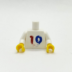 Lego Sk&aelig;rb&aelig;k Fan Weekend 2014 Minifigure Torso Exclusive Rare as SDCC NYCC