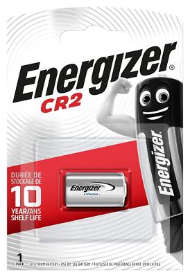 2 x Energizer CR2 CR15H270 CR17355 Lithium Power Photo Batterie 3V - 800mAh