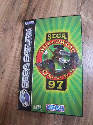 F ANGEBOTE KOMBINIEREN SEGA SATURN - WORLDWIDE SOCCER 97 / MIT HANDBUCH / KARTENHÜLLE
