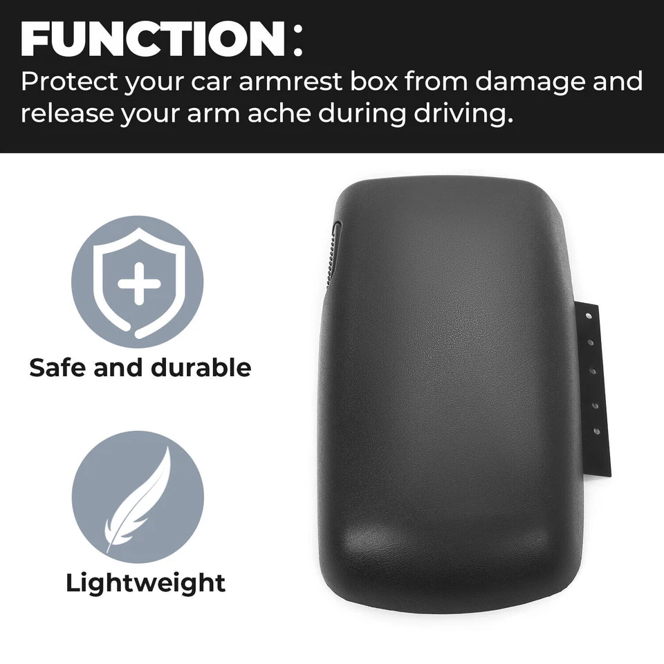 For Chevrolet Camaro Pontiac Firebird 1997-2002 Black Center Console Lid Armrest - Изображение 3 из 4