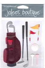 Jolee's Boutique 3-D Stickers GOLF Theme 54679 NEW! FAST FREE SHIPPING!