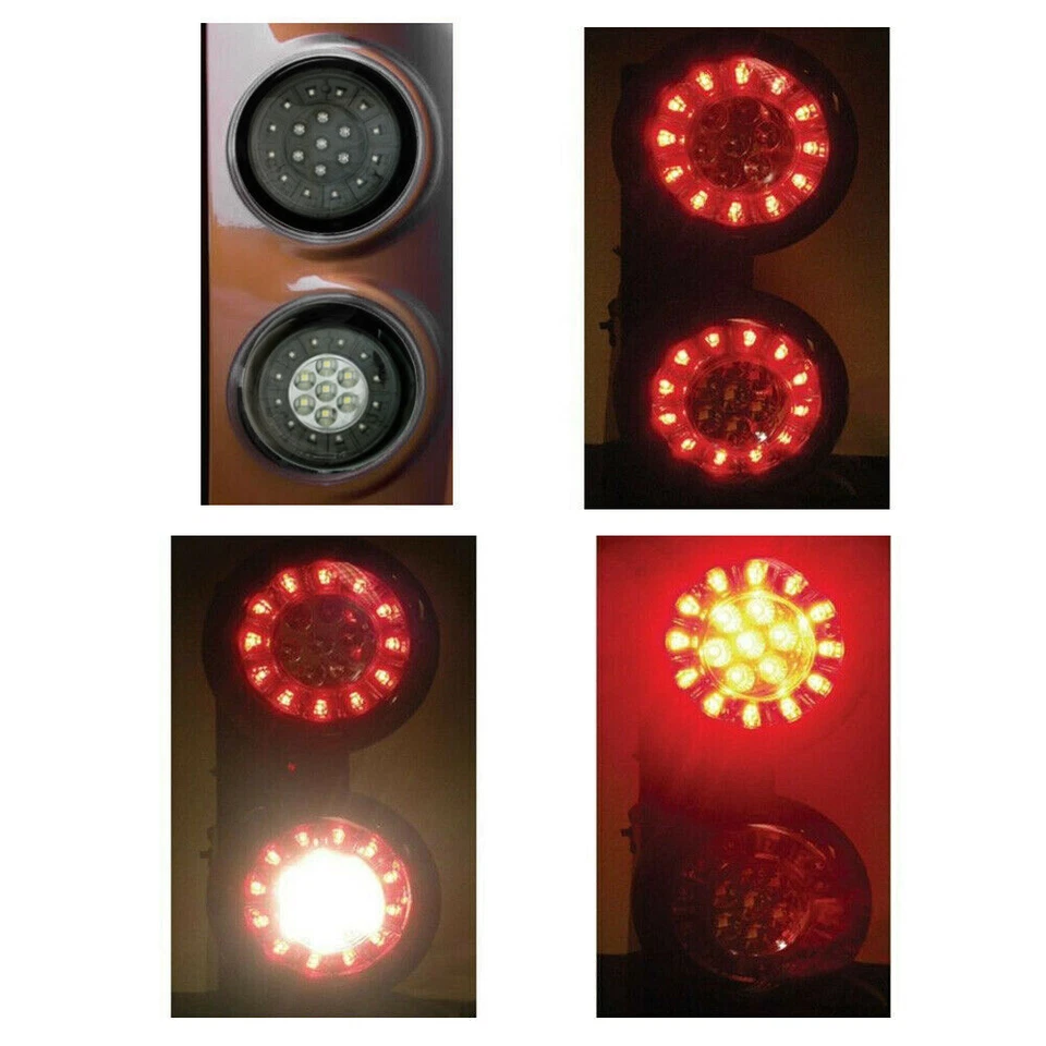 Nuevo juego de luces traseras LED negras para Chevrolet HHR GM2800195 GM2801195 2006-2011 Foto 3 de 4