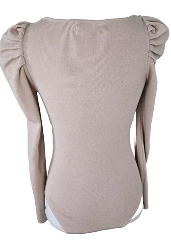 Women's Body Suit Takara Rose Pink Long Sleeve Size Small - Picture 2 of 9