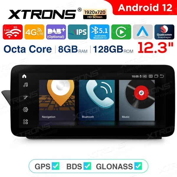 CARTABLET ANDROID 12 Per Audi A4 2009-2016 A5 2008-2016  12.3" Android 8GB+128GB - Immagine 2 di 4