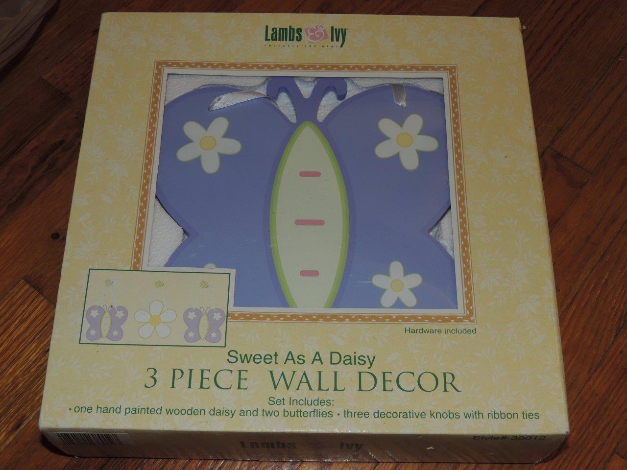 lambs and ivy butterfly lane accessories