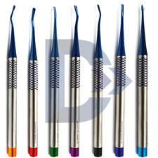Periodontal Ligament PDL Elevators Set Luxating Tooth Extracting Oral Surgery CE