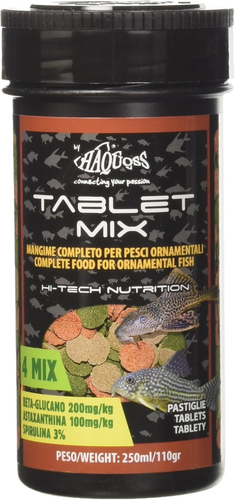Tablet Mix Mangime in Pastiglie Affondanti per Pesci Pulitori Da Fondo E Vetro, - Foto 3 di 12