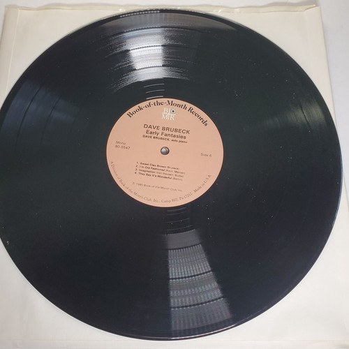 Dave Brubeck - Early Fantasies Vinyl 1980 80-5547 Box Set 3 LP Mono Excellent - Picture 4 of 9