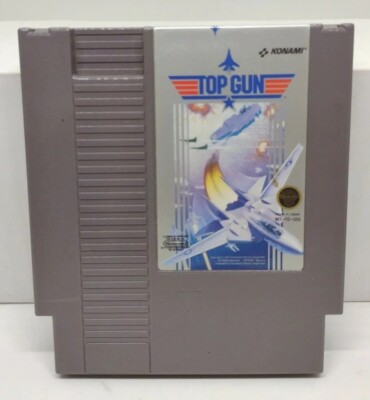 Top Gun (Nintendo Entertainment System, 1987) Authentic cart - FREE SHIPPING