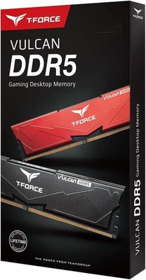 Team T-Force Vulcan 64GB (2 x 32GB) 288-Pin PC RAM DDR5 5200