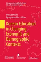 Korean Education In Changing Economic And Demographic Contexts Park (U. A.) Buch