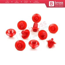 10X Side Mirror Panel Clips 7701047651 for Renault Laguna Fluence SM3 Megane 3