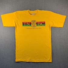 Teamsters National Black Caucus Philadelphia TNBC T Shirt Sz Med USA Made Yellow