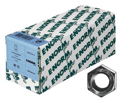 E-NORMpro Sechskantmutter DIN 934 8 galvanisch verzinkt M10 - 100 Stück