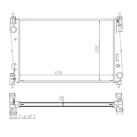 KüHler MotorküHlung Aluminium FüR Fiat Doblo GroßRaumlimousine 263_ 263