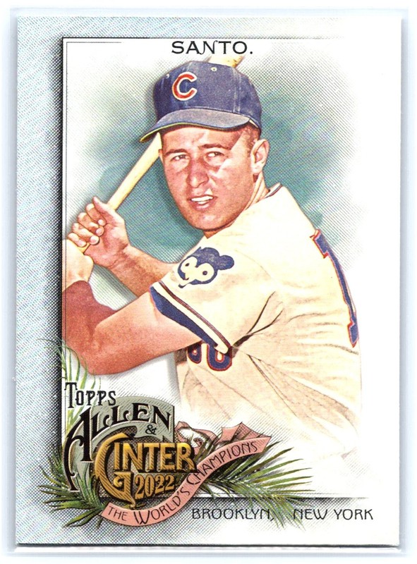 2022 Topps Allen & Ginter RON SANTO #188 Chrome