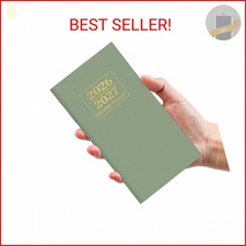 Pocket Calendar 2026-2027 for Purse, Two Year Monthly Planner Pocket