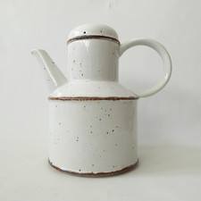 Midwinter Stonehenge Creation coffee tea pot. 1970s/1980s Vintage retro pottery