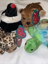 Avon - Full O' Beans-Plush Stuffed Animal Set Of 4 with Tags