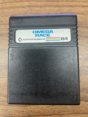 Omega Race (Commodore 64 C64) Game Cartridge