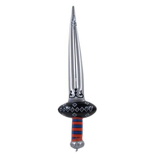 45" Inflatable Sword Swim Pool Water Float Kids Adult Blow Toy Party Decor Prop