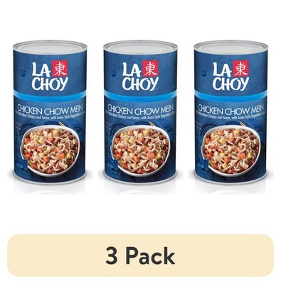 3 pack,La Choy Chicken Chow Mein,White Meat Chicken & Vegetables in Sauce, 42 oz